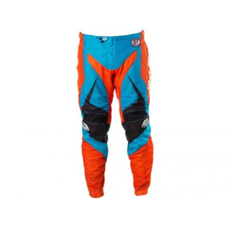 Troy Lee 2013 GP Air Pants-Mirage Blue/Orange Adult 28
