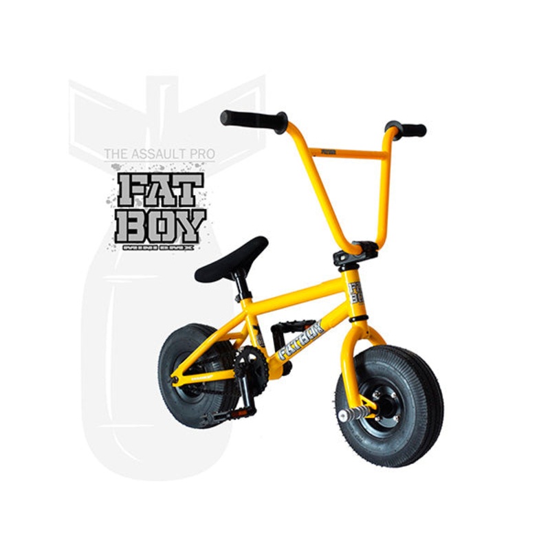 Fat Boy Mini BMX Bike The Assault Pro-Gold