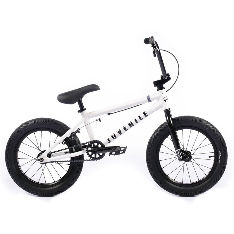 Cult Juvenile 16″ BMX Freestyle Bike-Matte White