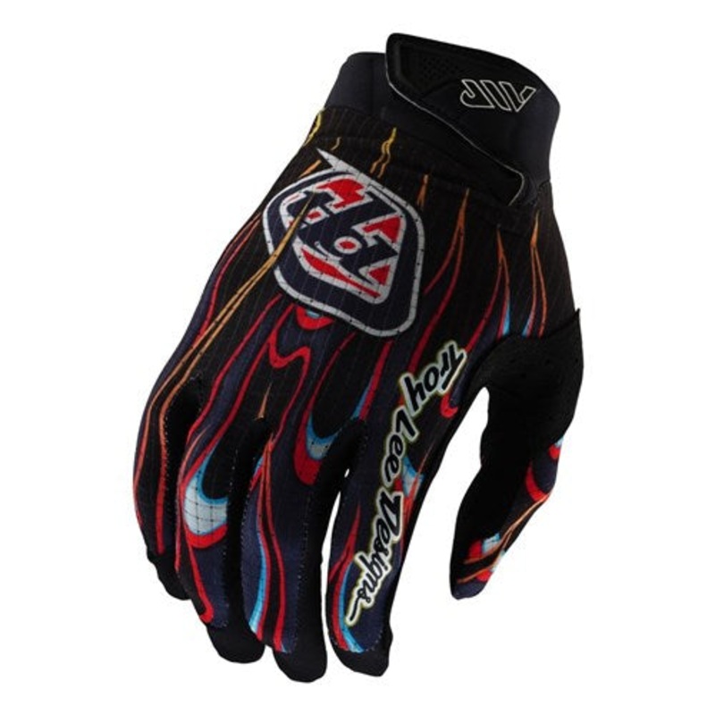 TLD Air Glove Torched Black / Red Black/Red S