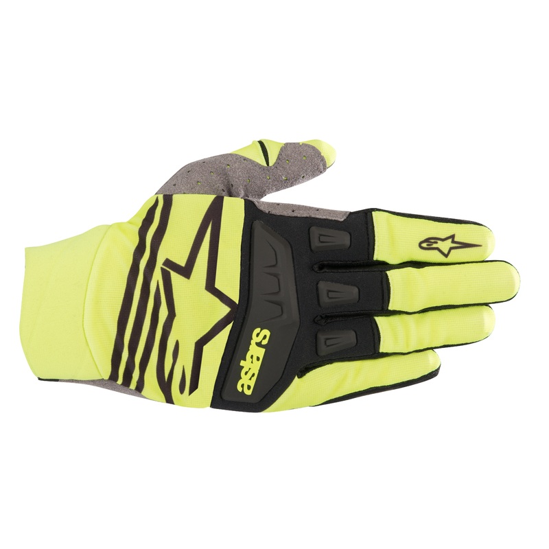 ALPINESTARS Techstar Gloves Yellow/Black 2X-Large