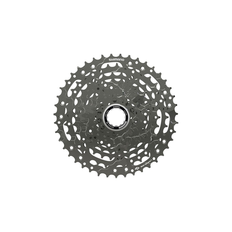 Shimano CUES  CS-LG400-10 Cassette – 10-Speed 11-48t LINKGLIDE Black