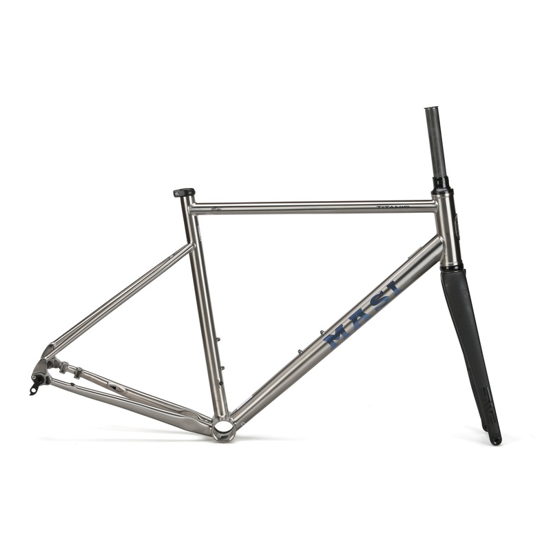 Titanio Frameset Raw Ti 51cm