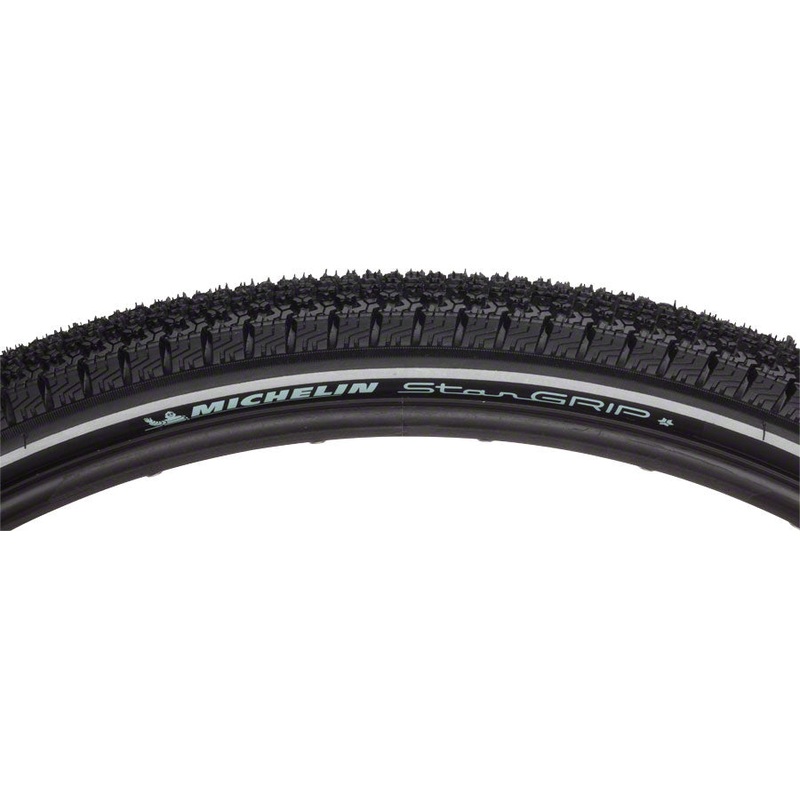 Star Grip Winter-Studded Tire – 700 x 40, Clincher, Wire, Black 700 x 40c