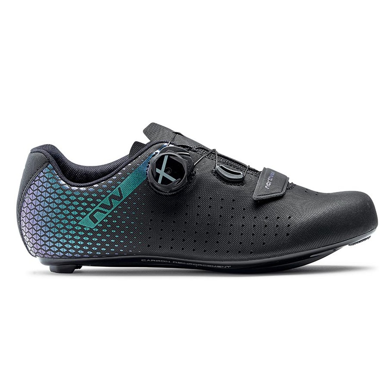 Northwave Core Plus 2 Women Road Shoes Black/Iridescent 39