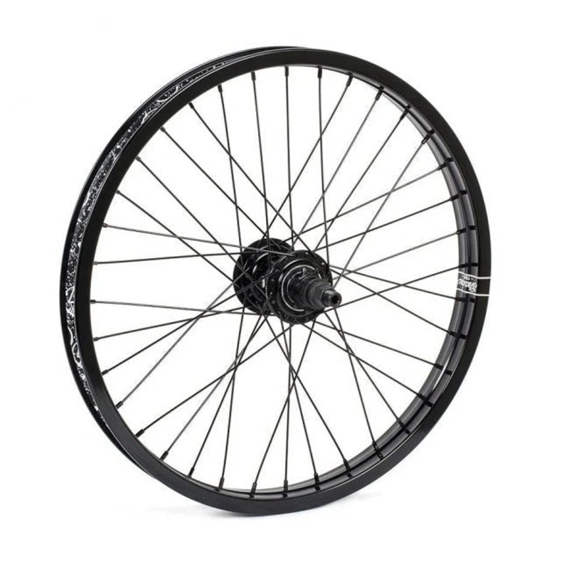 20″ Shadow Conspiracy Optimized Freecoaster Rear BMX Wheel – 36H – 14mm – RHD 9t – Black