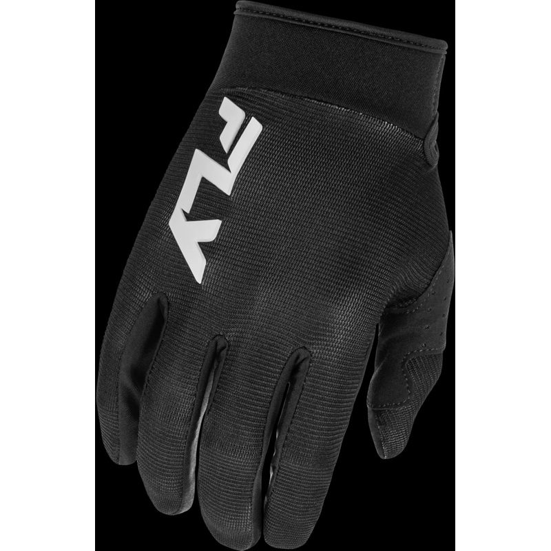 FLY RACING Youth F-16 Gloves Black/White Ys