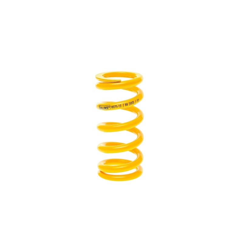 hlins 18075 Series Rear Coil Spring – 502 lb/in (88 N/mm) 57mm Stroke 36mm ID
