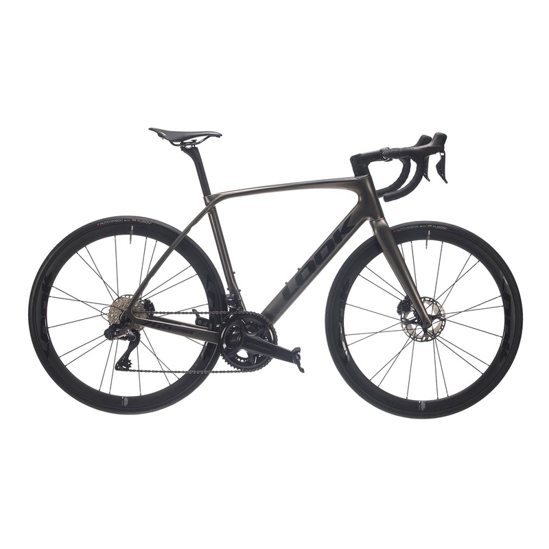 Look 765 Optimum Ultegra Di2 8100 Bike Charcoal Metallic Black Satin XS