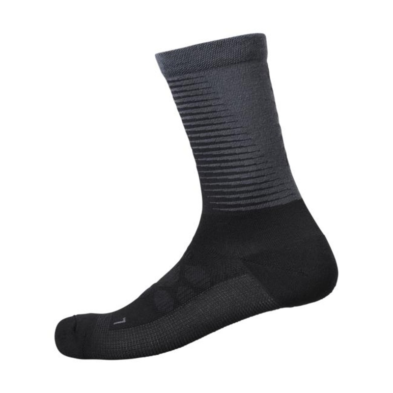 S-Phyre Merino Tall Bike Socks Black/Gray Small / Medium