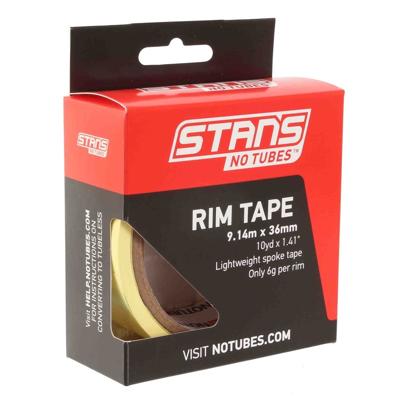 Stans Yellow Rim 36mm Tape 10 Yard Roll  >