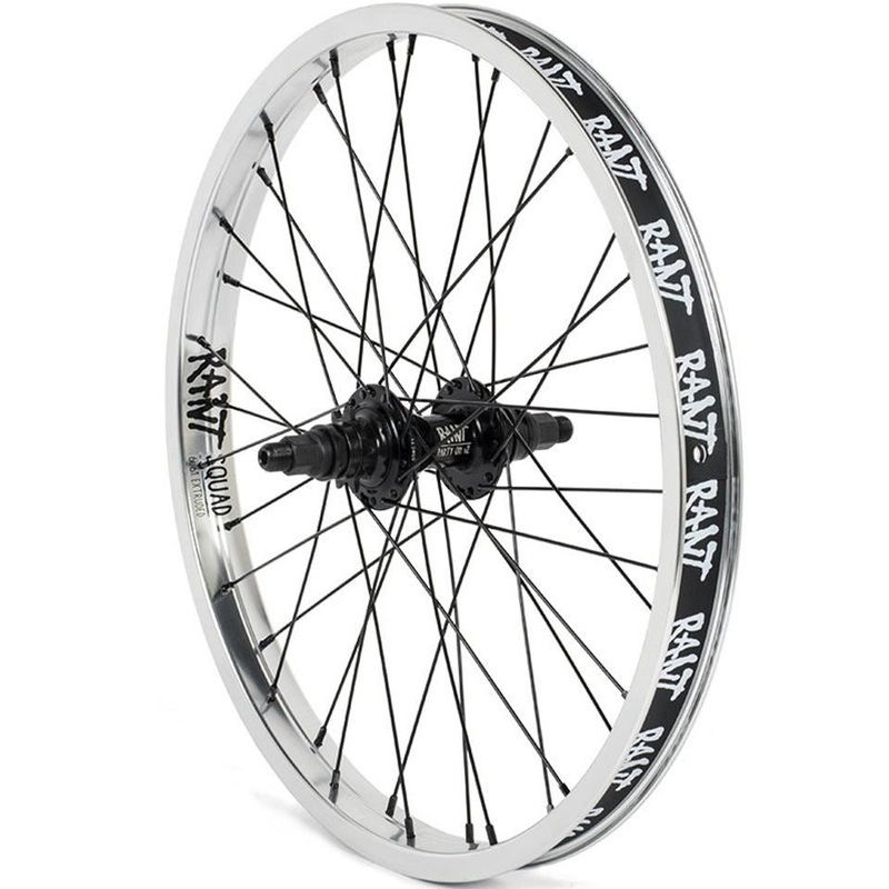 Rant Party On V2 Cassette Rear Wheel – RHD Black RHD