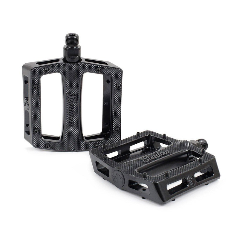 Shadow Conspiracy Metal Platform Pedal-Unsealed Black