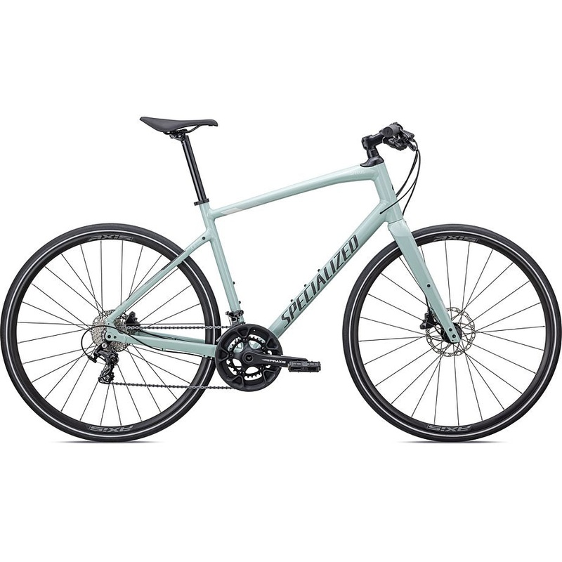 Specialized 2024 sirrus 4.0 GLOSS WHITE SAGE / WHITE / BLACK REFLECTIVE XXS