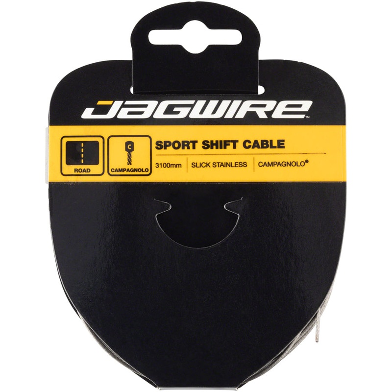Jagwire Sport Shift Cable – 1.1 x 3100mm Slick Stainless Steel For Campagnolo Tandem
