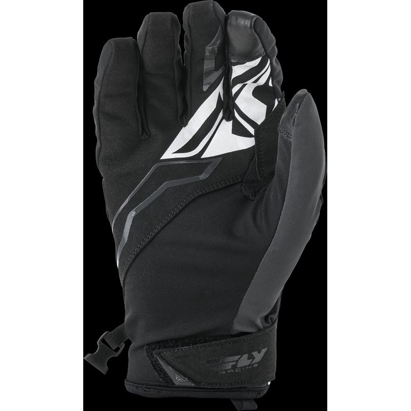 FLY RACING Title Gloves Black/Grey Sz 09