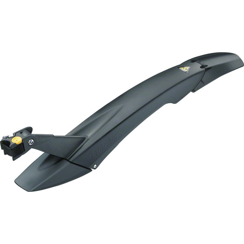 Topeak DeFender RX Rear fender only: fits 27.5″-29″ wheels, Black