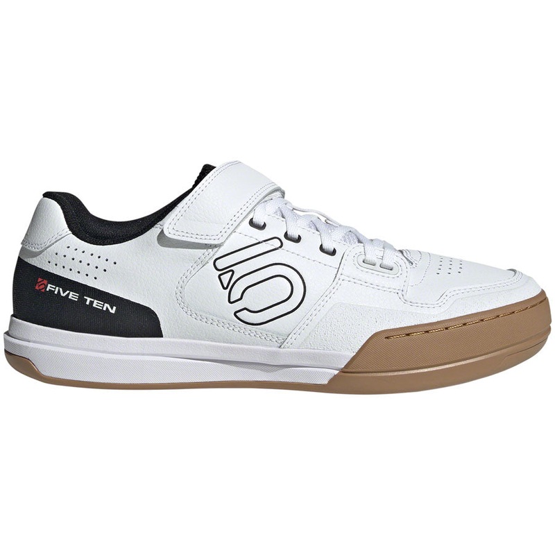 Five Ten Hellcat Mountain Clipless Shoes – Mens FTWR White/Core Black/Red 9