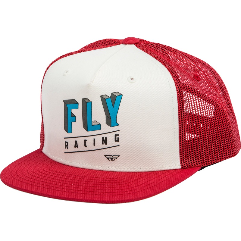Fly Racing Dimensions Hat-Red Youth
