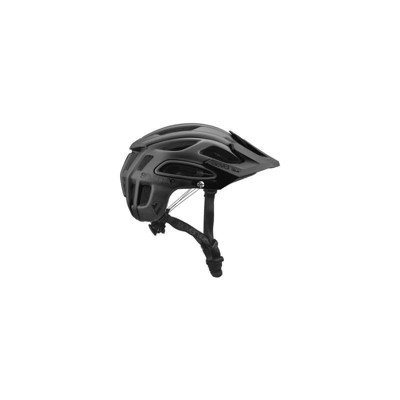 Seven iDP M2 BOA Helmet BLACK/GLOSS BLACK XS/S