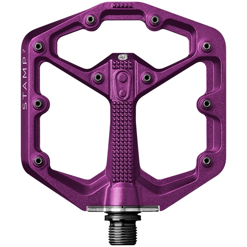 Crankbrothers Stamp 7 Pedals – Platform Aluminum 9/16″ Purple Small