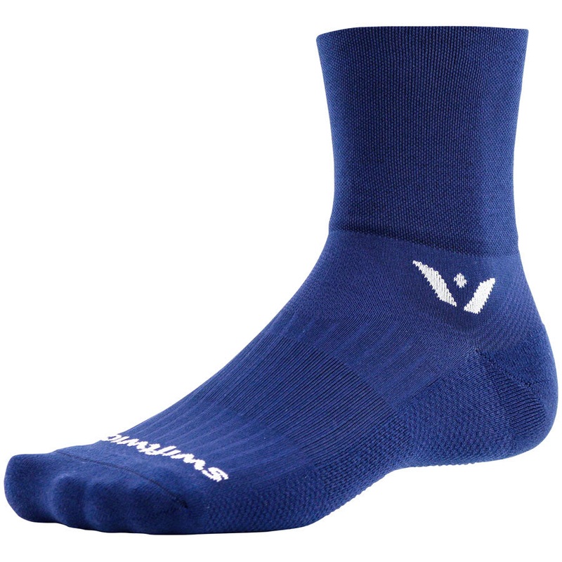 Swiftwick Aspire Four Socks – 4″ Navy Small