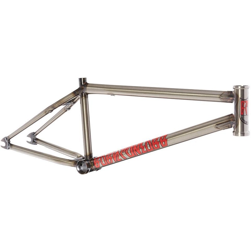S&M BTM XL Frame Gloss Clear 21″
