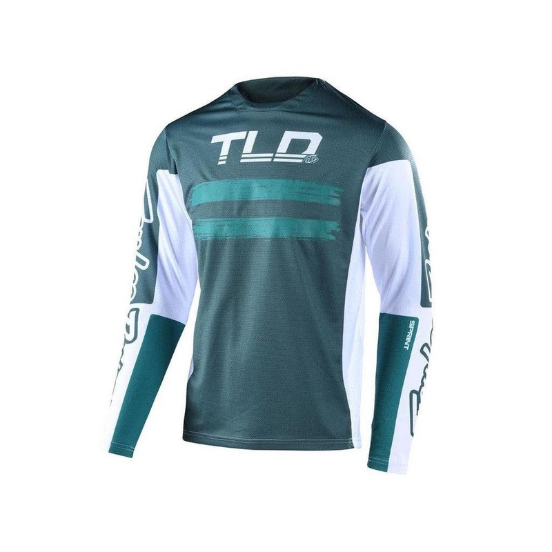 TLD Sprint Jersey Marker Jungle Green S