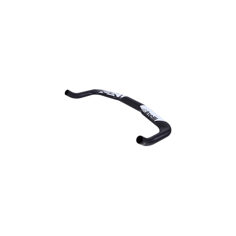 Cinelli Bullhorn Bar 31.8 40cm Alloy Black with White