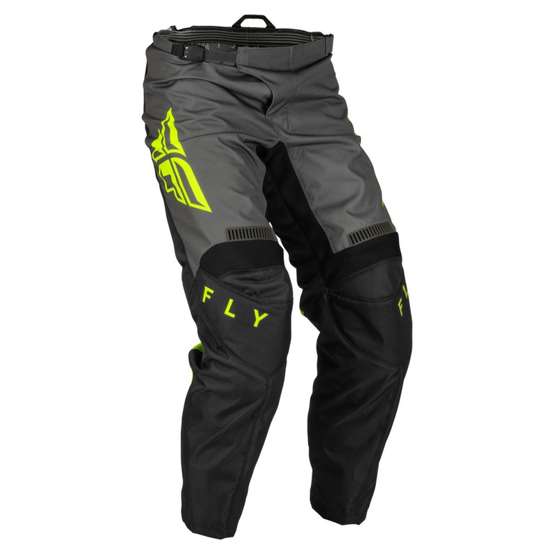 Fly Racing F-16 BMX Race Pants Black/Grey/Hi-Vis Adult 28