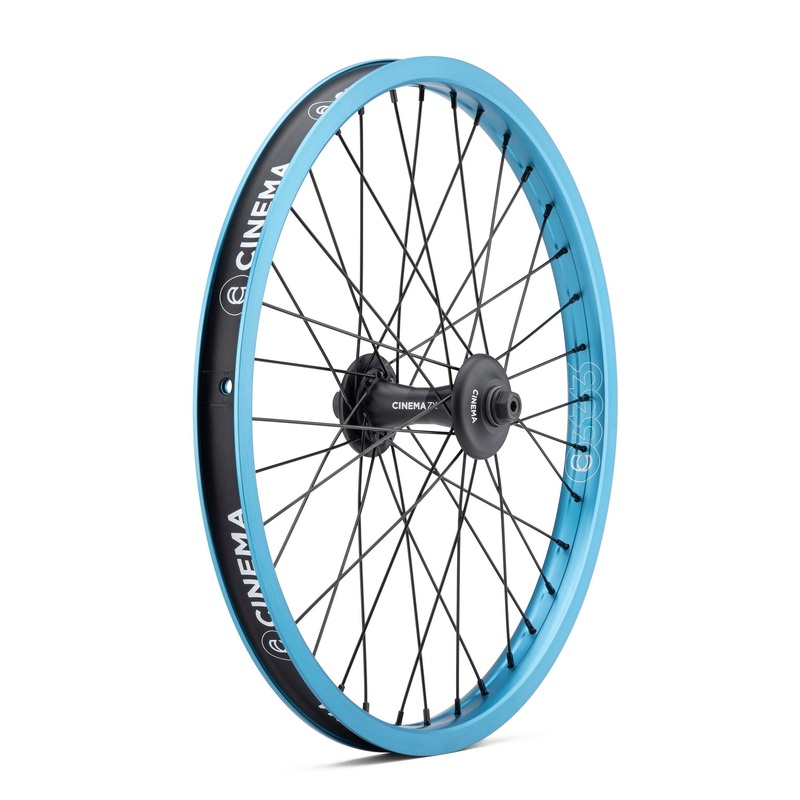 Cinema ZX Front Wheel Blue