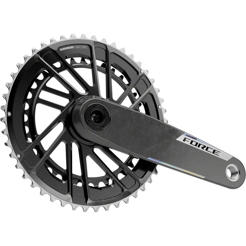 SRAM Force Crankset – 170mm, 12-Speed, 48/35t, 8-Bolt Direct Mount, DUB Spindle, Carbon, E1