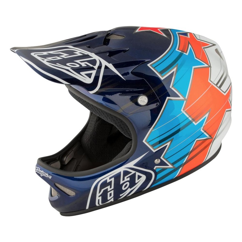 Troy Lee D2 Composite Helmet-Fusion Blue X-Small/Small