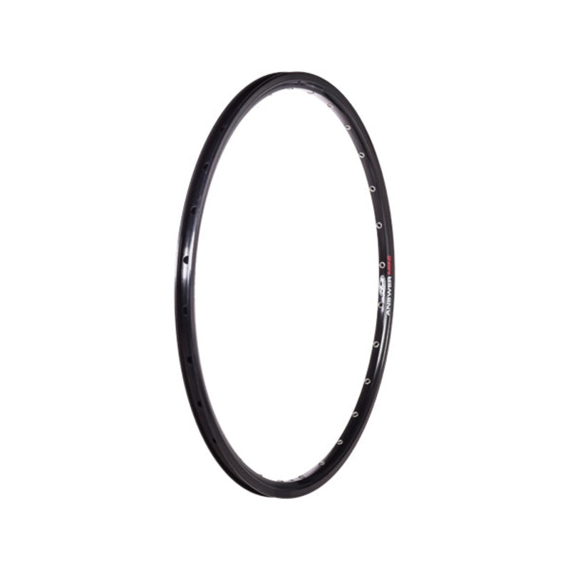 Answer Alumilite Mini Rim-Front-28H-24×1 1/8″ Black