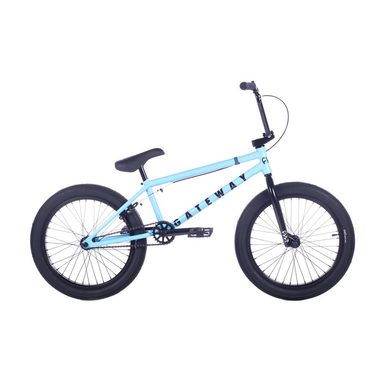 Cult Gateway 20.5″TT BMX Freestyle Bike-Blue
