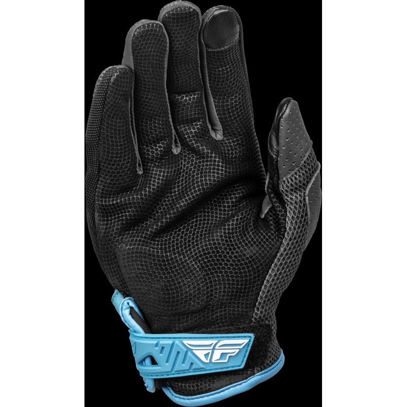 FLY RACING Women’S Coolpro Force Gloves Grey/Blue 2x