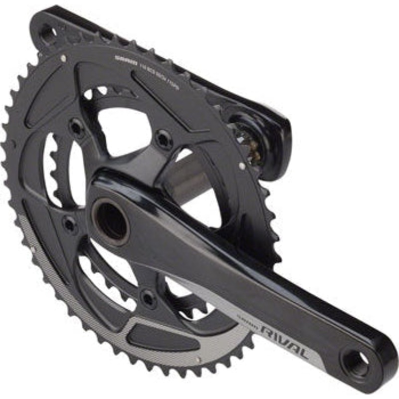 Rival 22 Bicycle Crankset – 175mm, 11-Speed, 50/34t, 110 BCD, GXP Spindle Interface