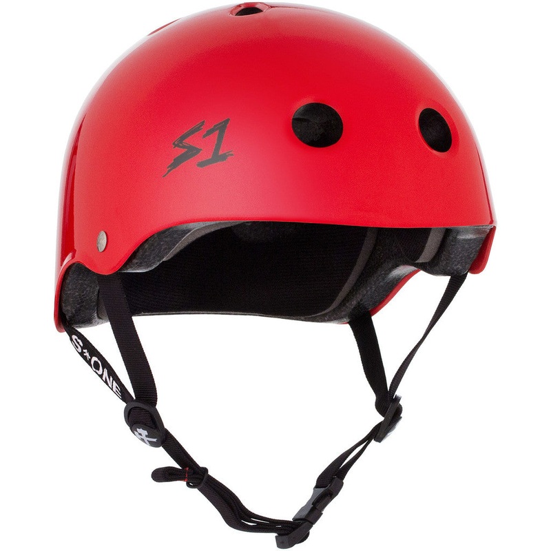 S1 Lifer Helmet – Bright Red Gloss