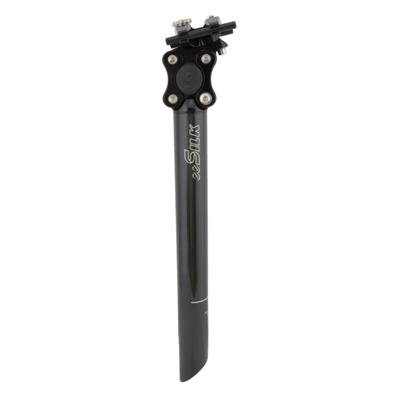 eeSilk Suspension Seatpost – Carbon 31.6 x 350mm 20mm Travel BLK