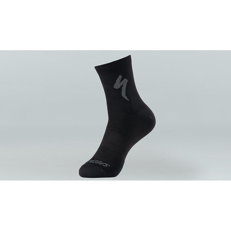 Specialized soft air mid logo sock black s