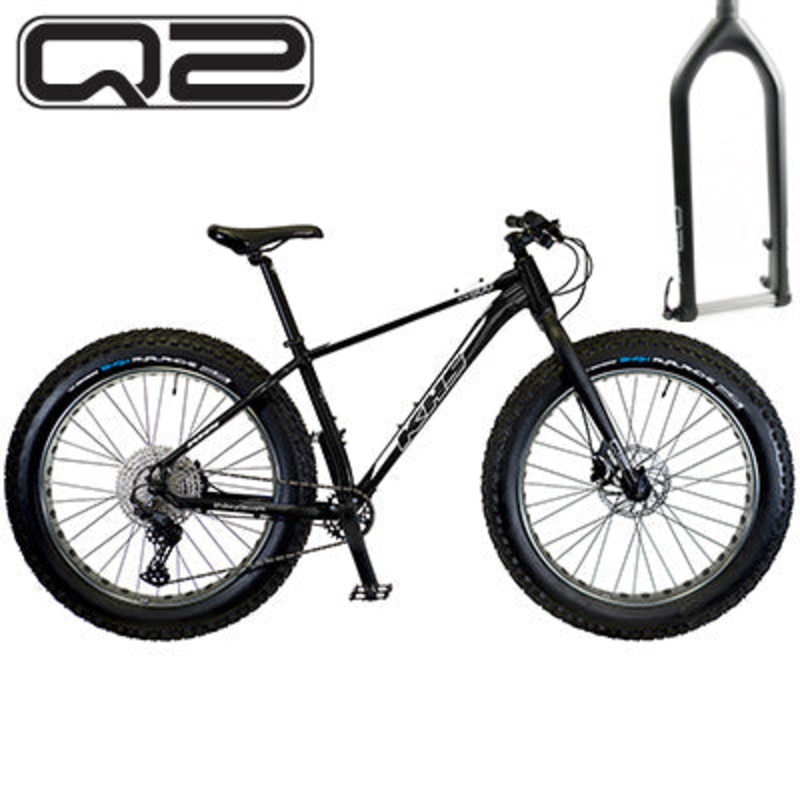 4 Season 500 19 Black 2024 W/Q2 Carbon Fork,2024 4 Season 500 W/Q2 Carbon Fork  Mountain 19 Black