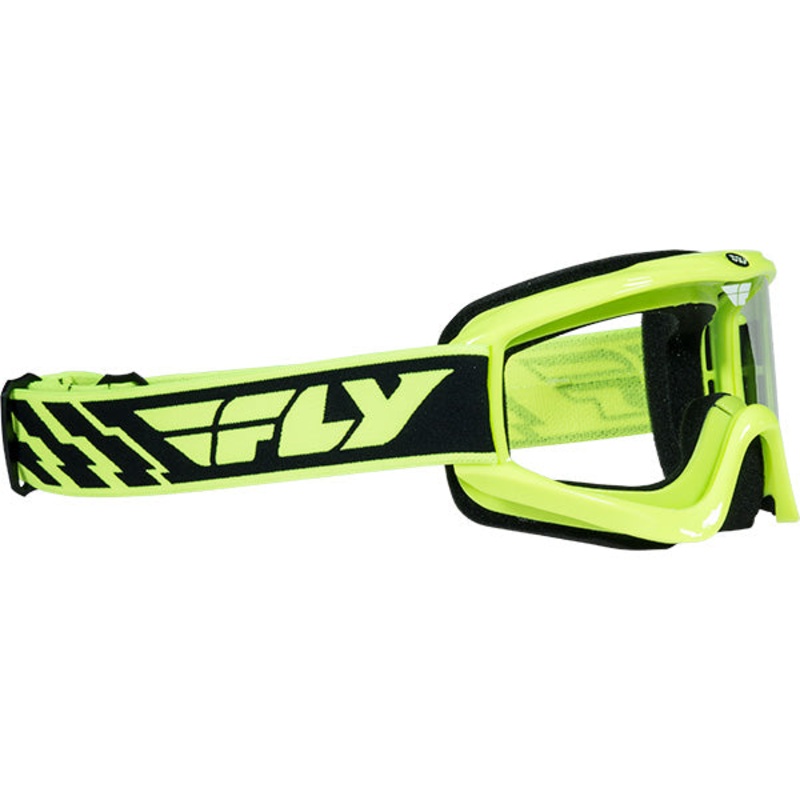 Fly Racing Focus Goggle-Adult-Hi-Vis-Clear Lens