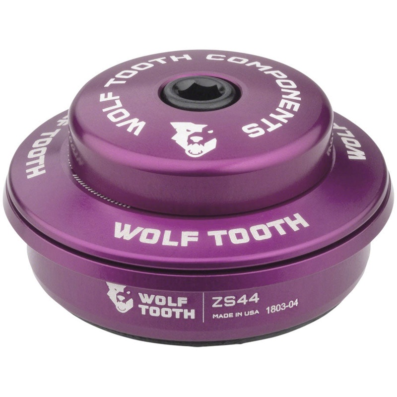 Wolf Tooth Premium Headset -ZS44/28.6 Upper, 6mm,  Purple