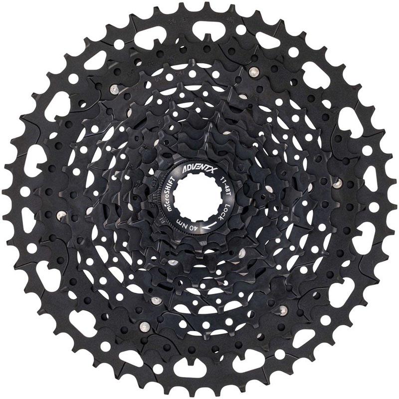 ADVENT X Cassette ADVENT X Cassette – 10 Speed, 11-48t, Black, Alloy Spider