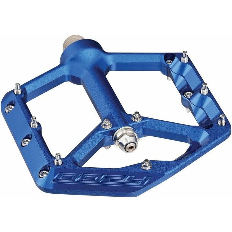 Oozy Reboot Mountain Bike Pedals, Blue Blue