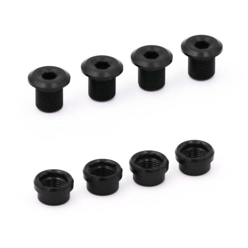 Rennen Infinity Chainring Al Bolts 4pcs Black