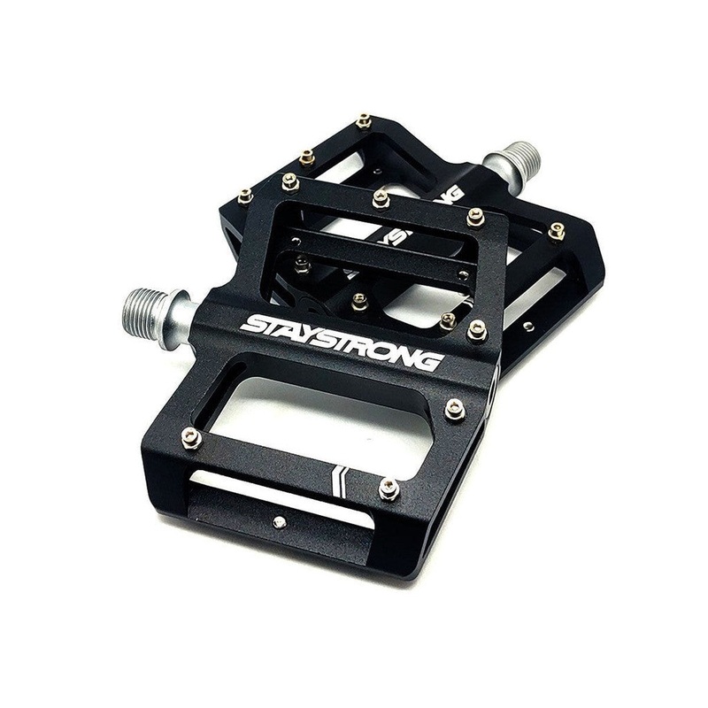 Stay Strong PIVOT Junior Platform Pedals Black 9/16 Inch