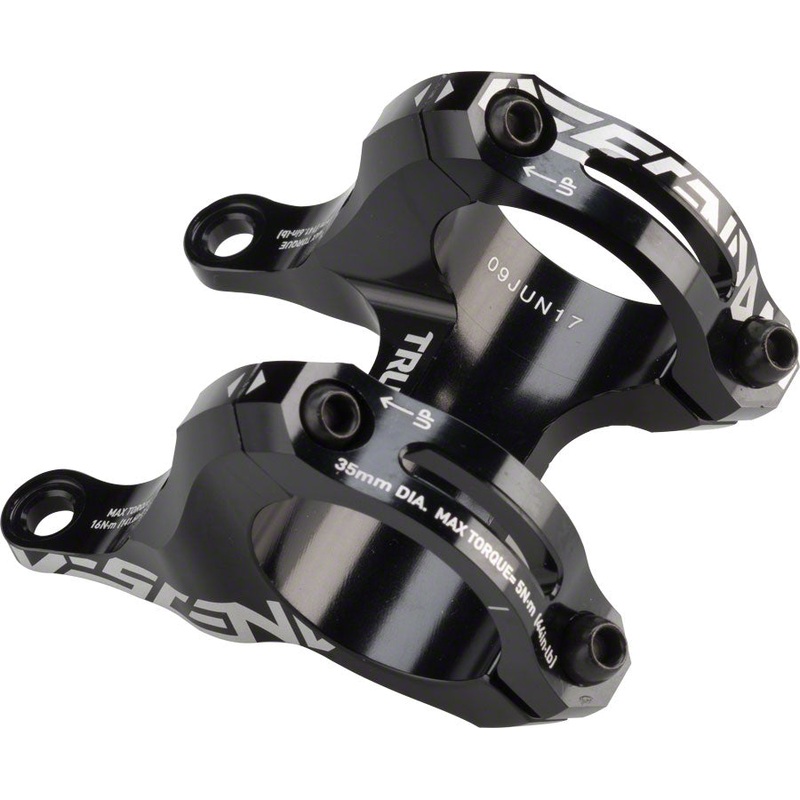 TruVativ Descendant Stem – 50mm 35 Clamp +/-0 Direct Mount Aluminum Black