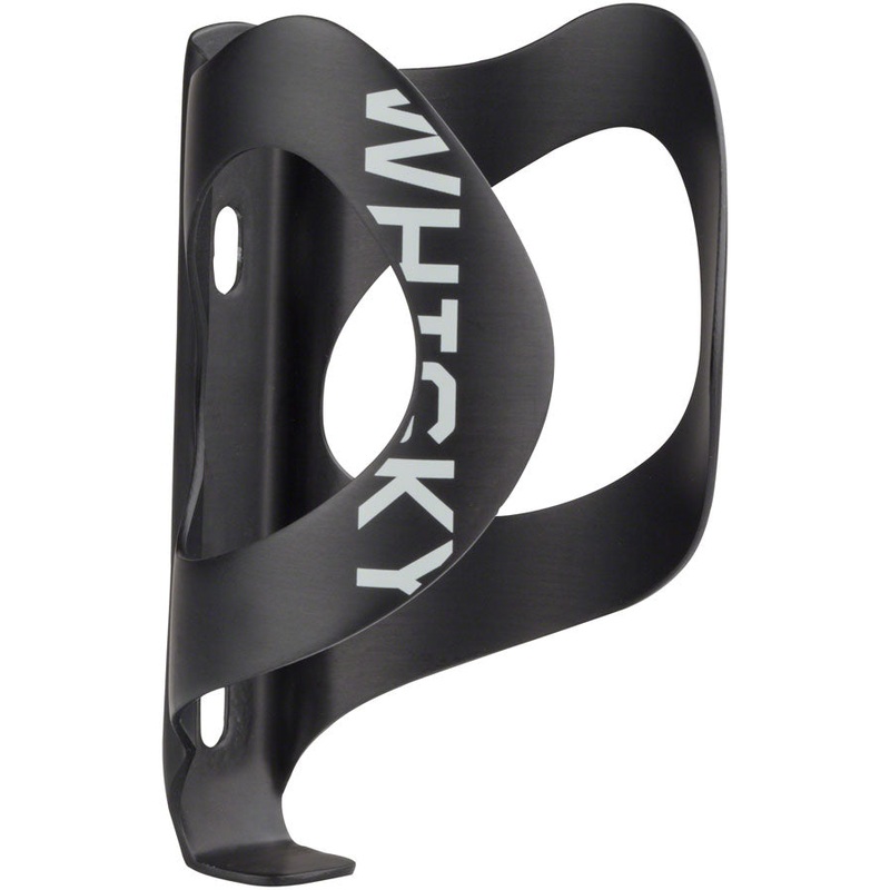 WHISKY No.9 C1 Carbon Water Bottle Cage – Top Entry, Matte Black