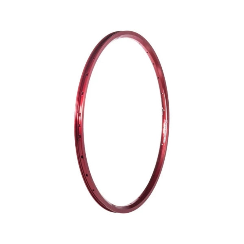Crupi Rhythm Section Alloy BMX Rim-Red-28H-20×1 3/8″ 20×1 3/8″